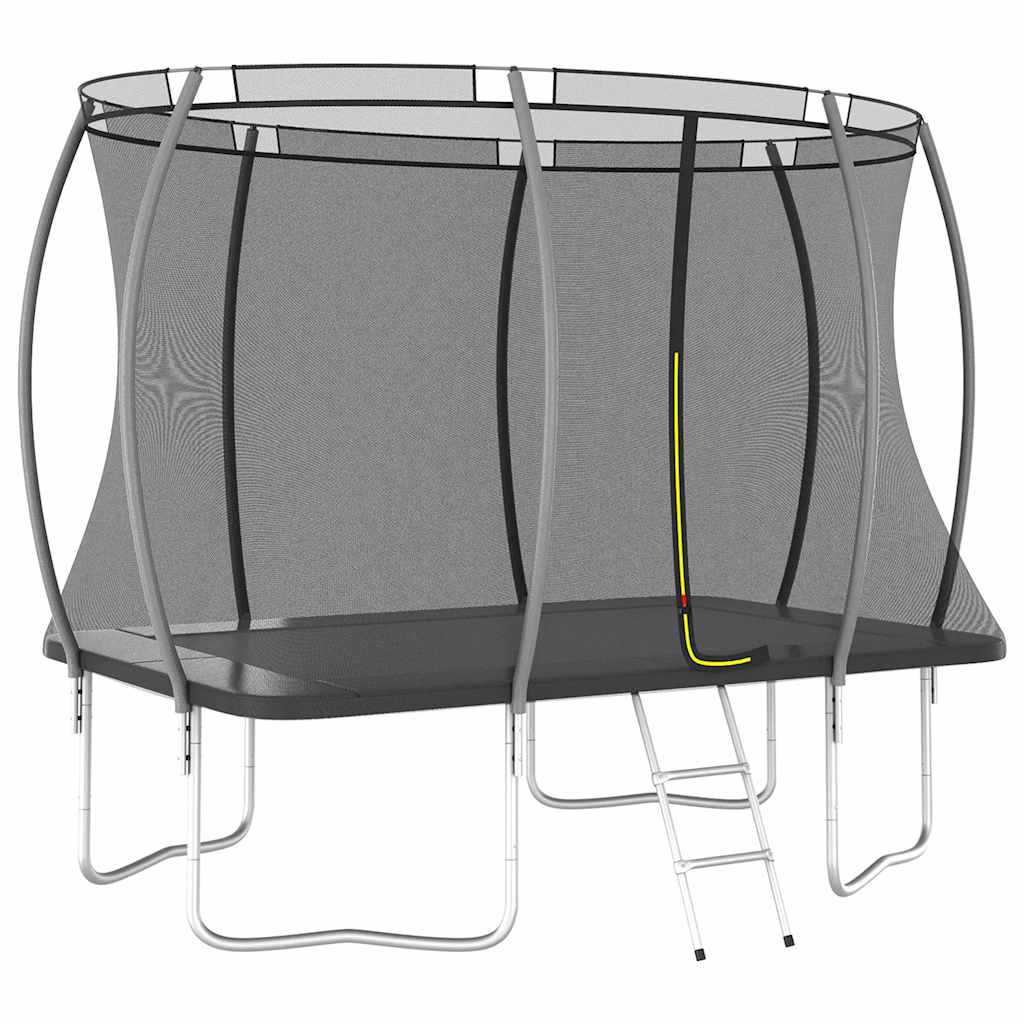 Studsmatta rektangulär 274x183x76 cm 150 kg