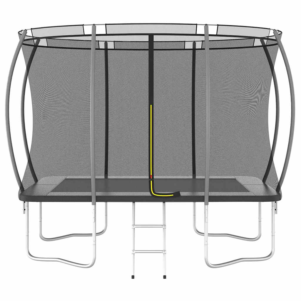 Studsmatta rektangulär 274x183x76 cm 150 kg