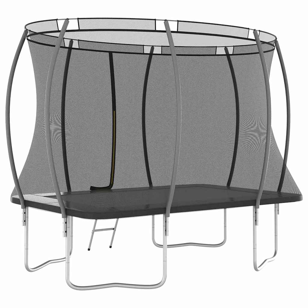 Studsmatta rektangulär 274x183x76 cm 150 kg