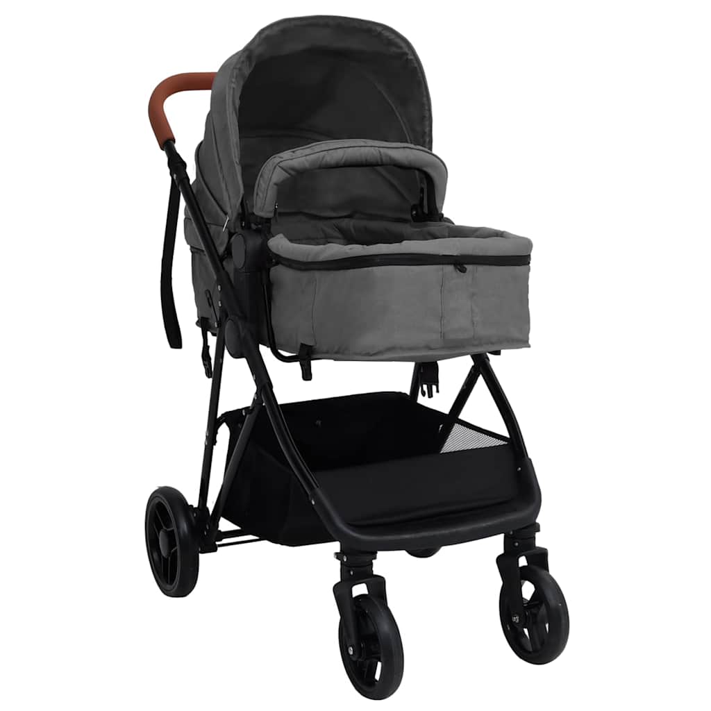 Barnvagn Kimilia sitt/liggdel + babyskydd