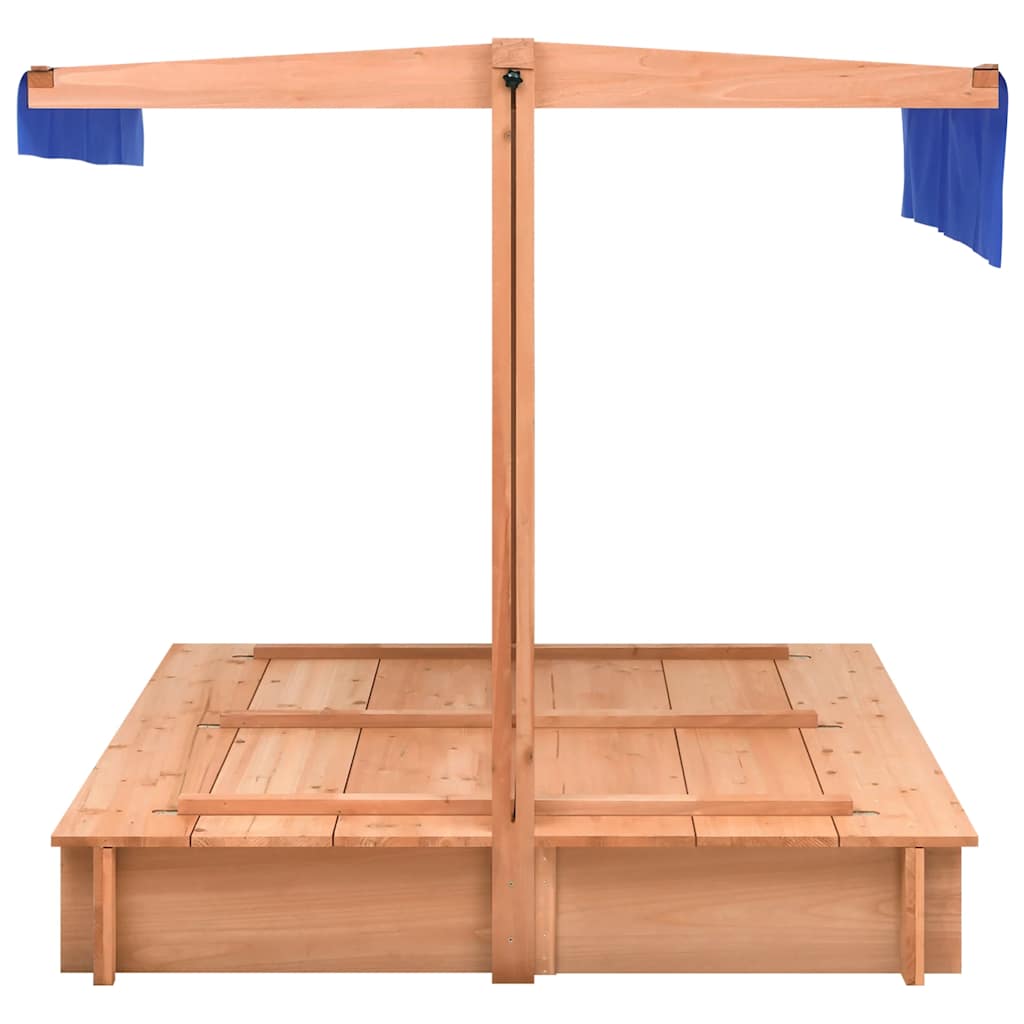 Sandlåda med tak
