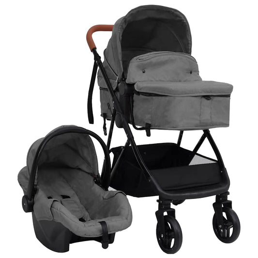 Barnvagn Kimilia sitt/liggdel + babyskydd